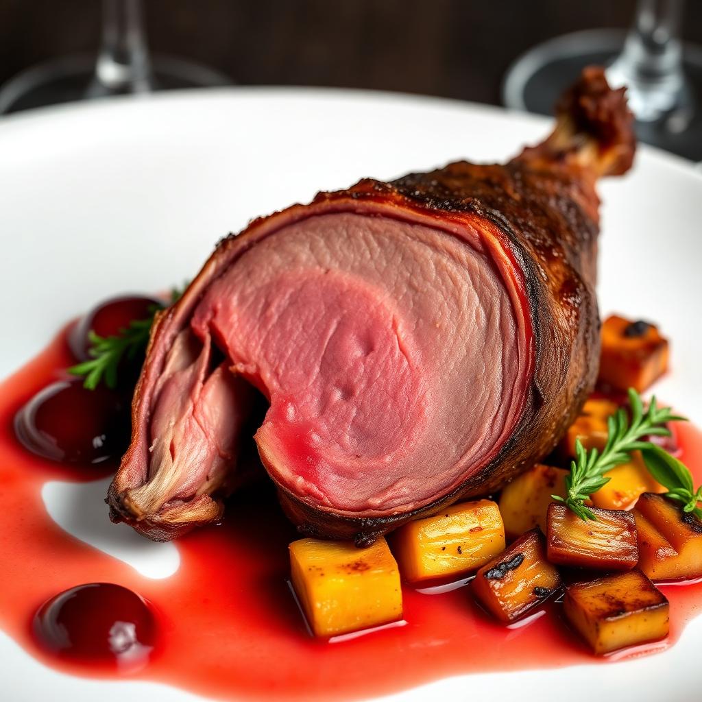 Roasted Pigeon with Cherry Sauce | Michelin ⭐⭐⭐ Recipe